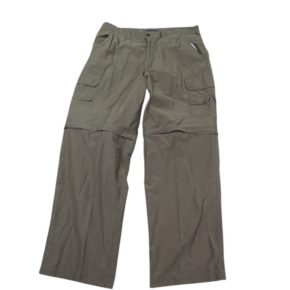 VTG Traveler Gear Cherokee Convertible Cargo Pants Men 38x32 Made Russia Gorpcor